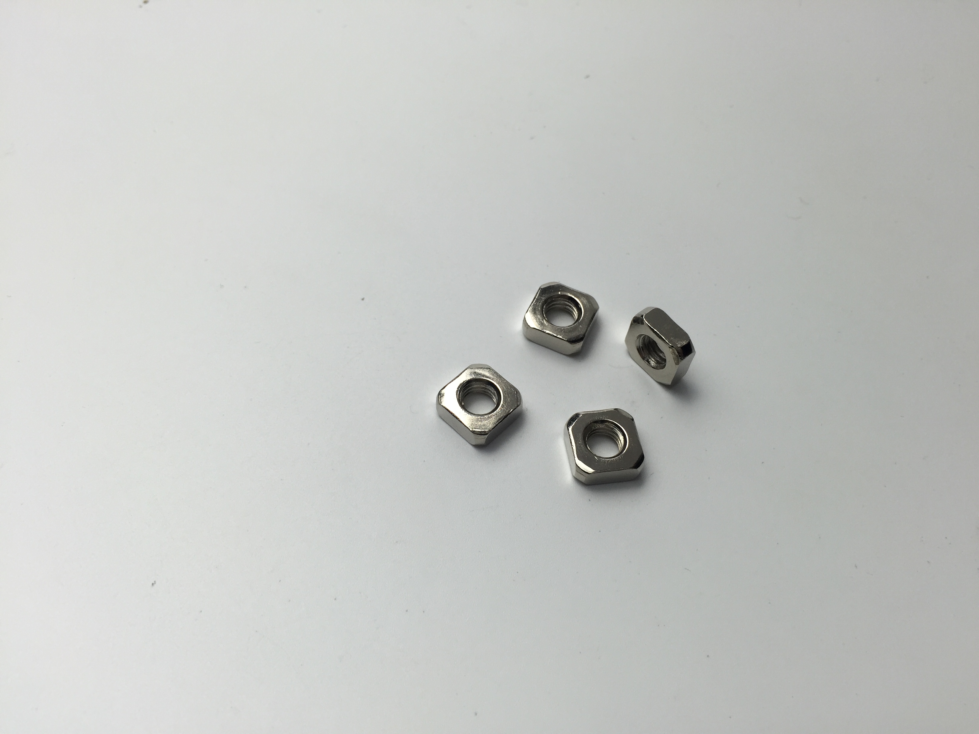 M6X11X11四方螺母、鐵鎳單價0.058